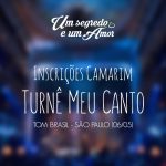 Inscrições de camarim Turnê Meu Canto Show em São Paulo, 06/05